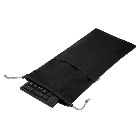 Uxcell Keyboard Sleeve Cover 108 Keys Keyboards Portable Case (15.7" x 7.5", Black) - Dustproof, Waterproof for Wireless Mechanical Keyboards