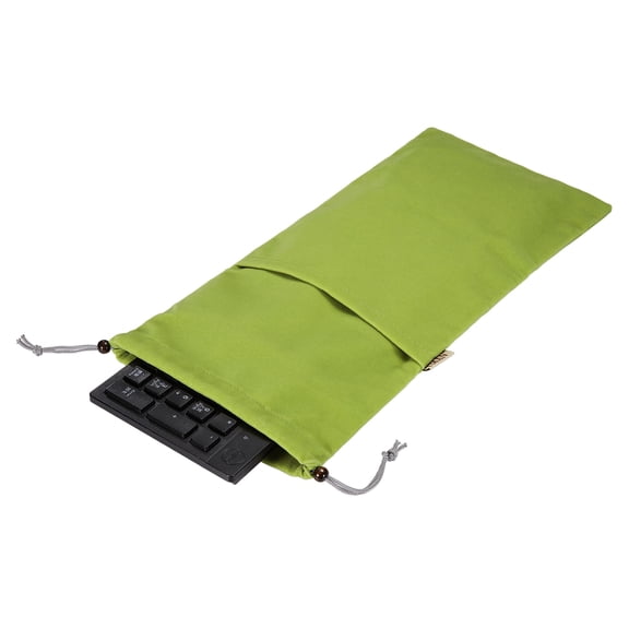 Uxcell Keyboard Sleeve Cover 108 Keys Keyboards Portable Case (15.7" x 7.5", Green) - Dustproof, Waterproof for Wireless Mechanical Keyboards
