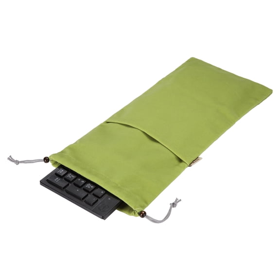 Uxcell Keyboard Sleeve Cover 108 Keys Keyboards Portable Case (16.9" x 7.1", Green) - Dustproof, Waterproof for Wireless Mechanical Keyboards