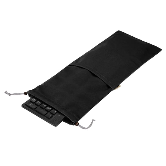 Uxcell Keyboard Sleeve Cover 108 Keys Keyboards Portable Case (19.7" x 7.5", Black) - Dustproof, Waterproof for Wireless Mechanical Keyboards