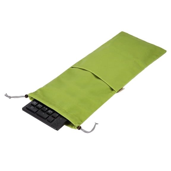 Uxcell Keyboard Sleeve Cover 108 Keys Keyboards Portable Case (19.7" x 7.5", Green) - Dustproof, Waterproof for Wireless Mechanical Keyboards