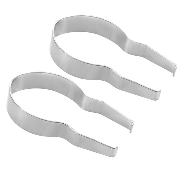 Uxcell Keycap Puller Switch Remover DIY Tool Fixing Keyboard Metal for Mechanical Keyboard, Silver 2 Pack