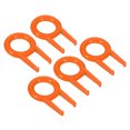 thumbnail image 1 of Uxcell Keycap Puller Switch Remover DIY Tool Fixing Keyboard Plastic for Mechanical Keyboard, Orange 5 Pack, 1 of 6