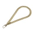 thumbnail image 1 of Uxcell Keychain Wristlet Strap, 8" Hand Wrist Lanyard Chain Holder for Bag, Bronze, 1 of 6