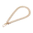 thumbnail image 1 of Uxcell Keychain Wristlet Strap, 8" Hand Wrist Lanyard Chain Holder for Bag, Gold, 1 of 6