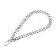 thumbnail image 1 of Uxcell Keychain Wristlet Strap, 8" Hand Wrist Lanyard Chain Holder for Bag, Silver, 1 of 6