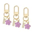 thumbnail image 1 of Uxcell Keychains Enameled Charm Personalized Key Ring Cute Keychain Purse Bag Accessories Purple, 1 of 7