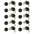 thumbnail image 1 of Uxcell Keyed Alike Entry Door Locks Single Cylinder Deadbolts Exterior Door Knob with Lock Front Door Lock Black 10 Pack, 1 of 6