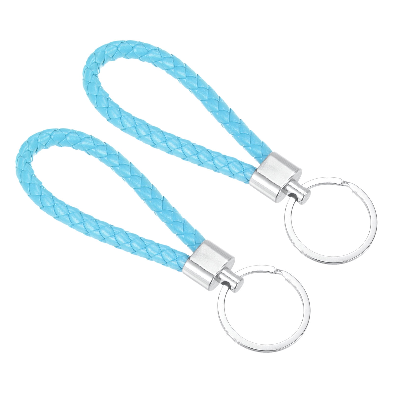 Woven leather Key Ring main image 1