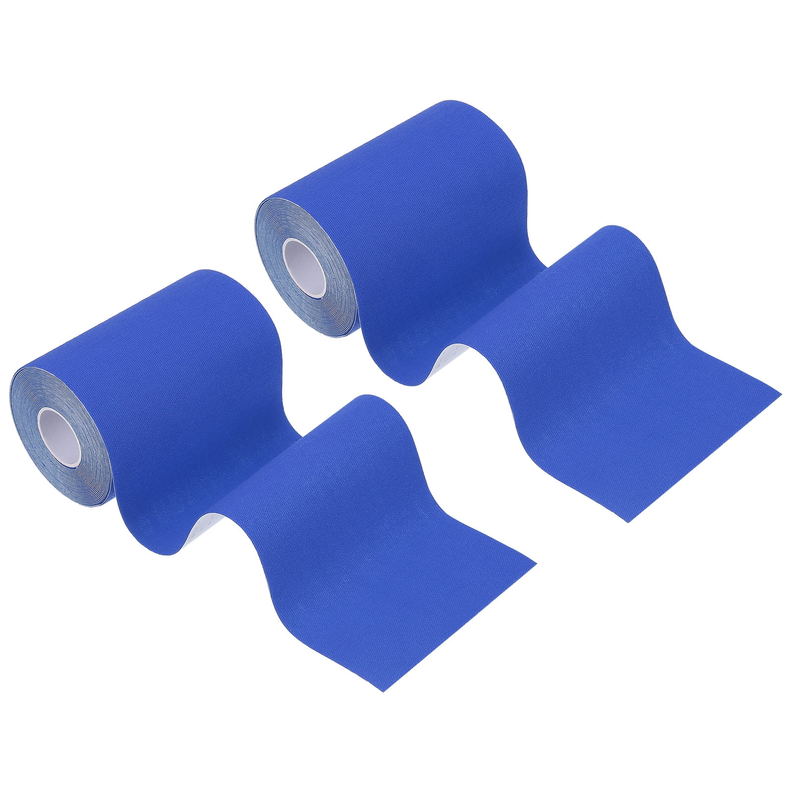 Uxcell Kinesiology Tape, Adhesive Cotton Sports Muscle Support Tape Waterproof Elastic Tape for Knee Ankle Wrist Dark Blue