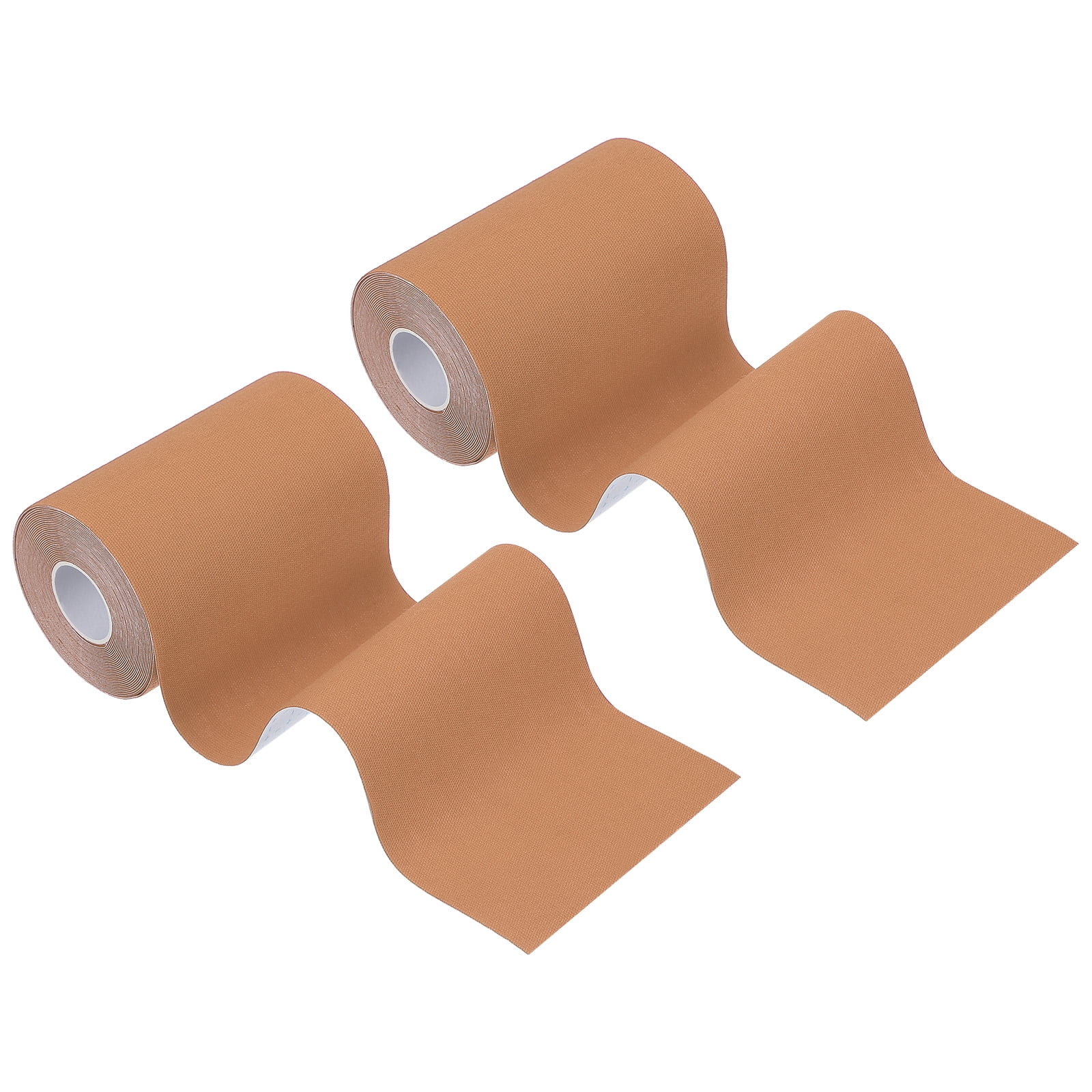 Uxcell Kinesiology Tape, Adhesive Cotton Sports Muscle Support Tape Waterproof Elastic Tape for Knee Ankle Wrist Skin Color