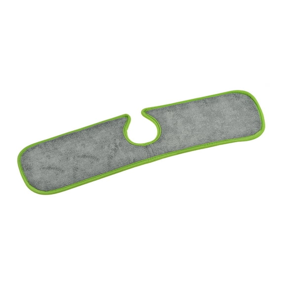 Uxcell Kitchen Faucet Mat, Absorbent Mat Sink Splash Guard Drain Pad Countertop Protector Mat, Green Grey