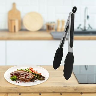 Cuisinart Silicone-Tipped 9-Inch Tongs,Black $5.09