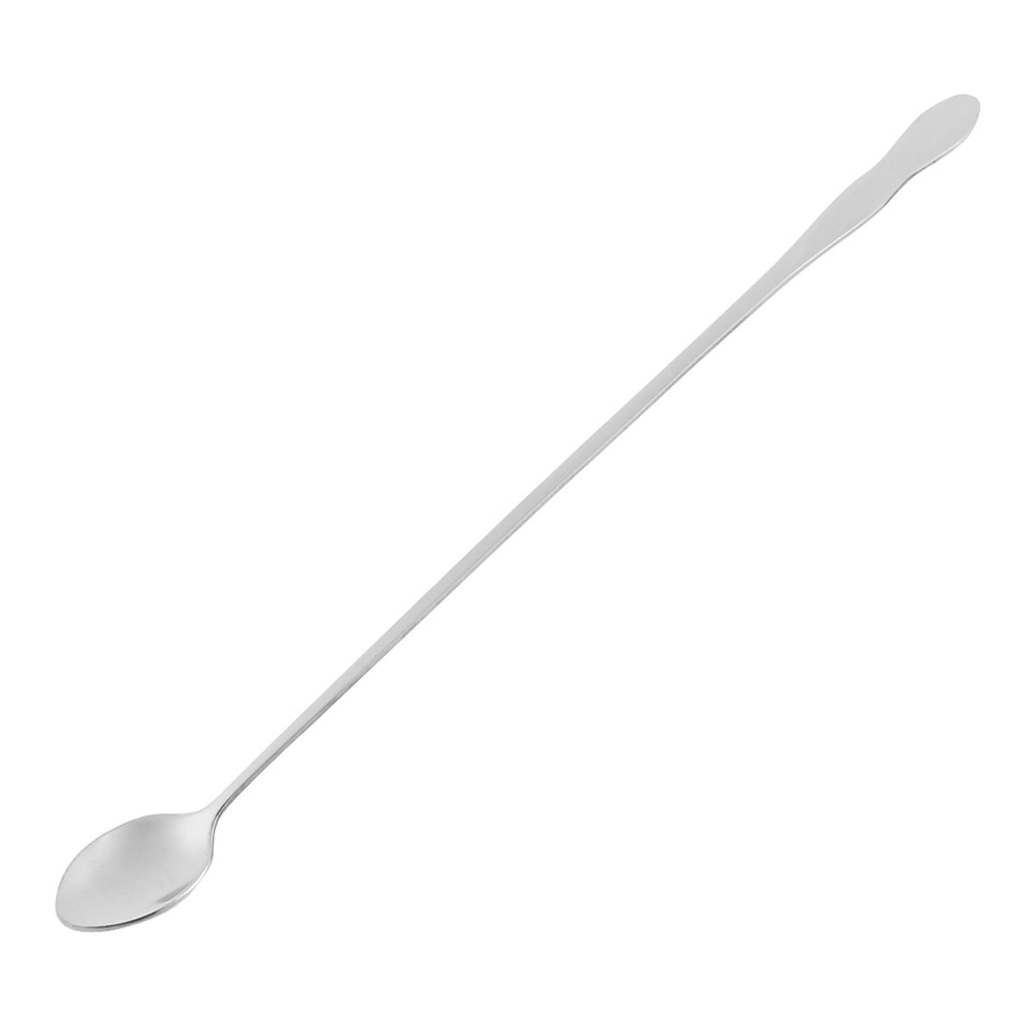 Uxcell 5-Pack Long Handle Spoons - 16cm Stainless Steel, Silver Tone, For Tea & Desserts 11 thumbnail image