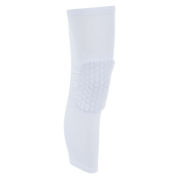Uxcell Knee Pads, EVA Leg Sleeves Compression Knee Padding - White, XX-Large