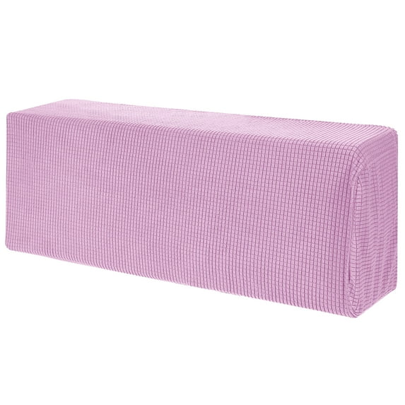 Uxcell Knitted Elastic Cloth Air Conditioner Cover Dustproof Purple