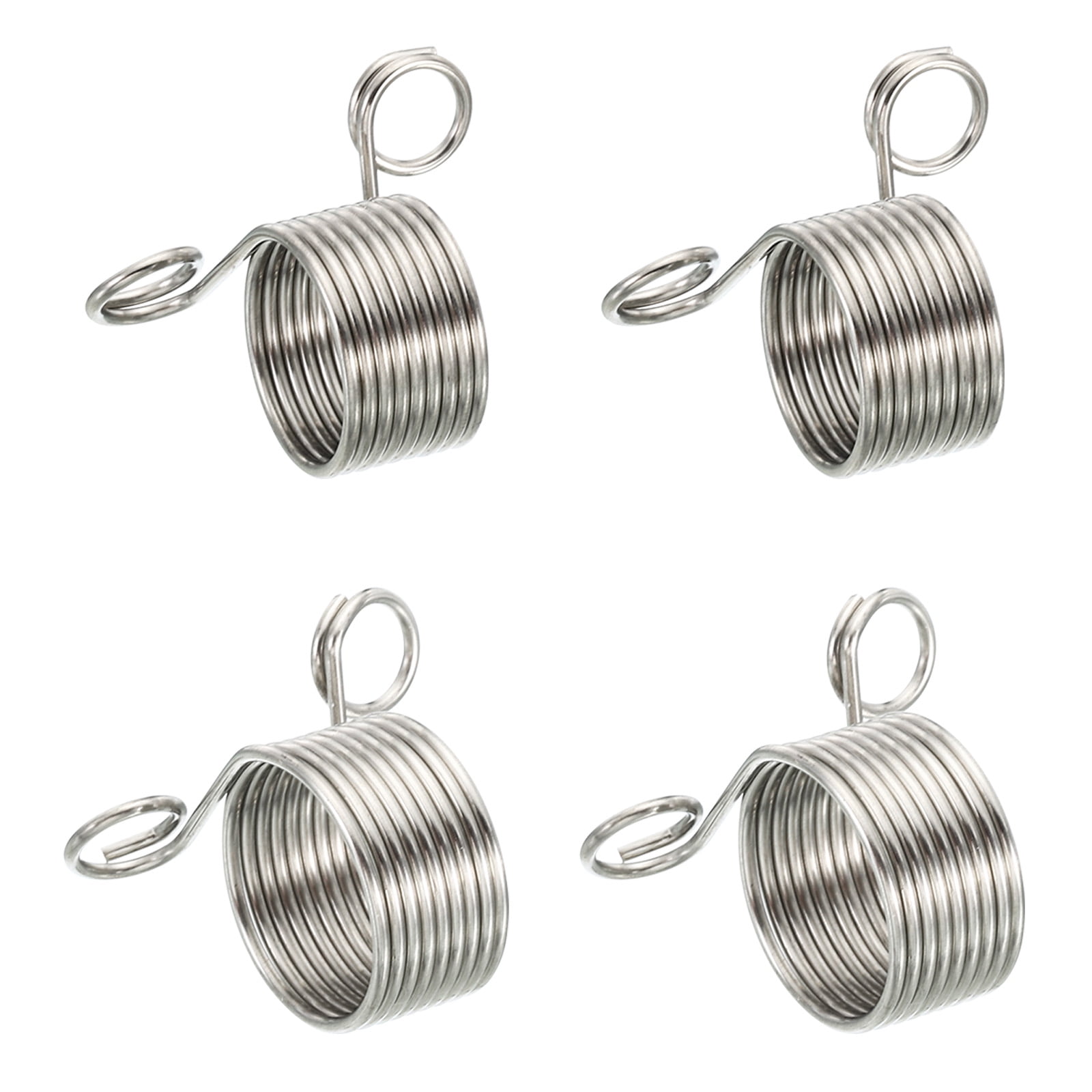 Uxcell Knitting Crochet Loop Ring for Fingers, 2 Set Adjustable Metal ...