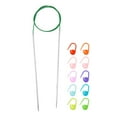 thumbnail image 1 of Uxcell Knitting Needles Size US 1(2.25mm) Circular Needle 26 Inch(65cm) Round Metal Stainless Steel Needle for Handmade Projects DIY Knitting, 1 of 7
