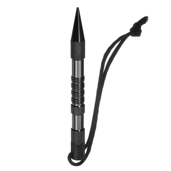 Uxcell Knot Tools Paracord Stitching Marlinspike Black