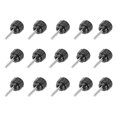 thumbnail image 1 of Uxcell Knurled Clamping Knobs Handle Thumb Screws Bolt Knobs Male Thread Head for Electronics Automotive Furniture Assembly Wood Working DIY Projects M3 x 12 mm x 14 mm, 1 of 6