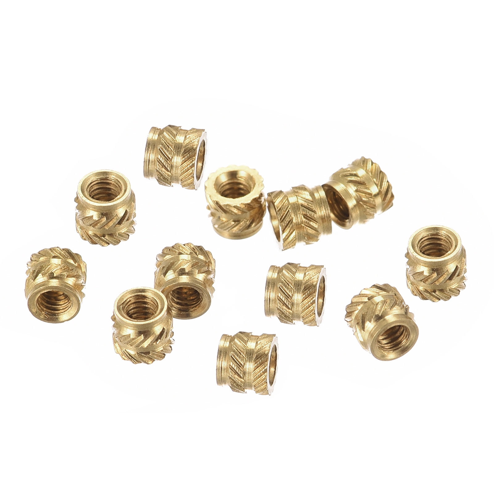 M3 Knurled Nut MroMax 30Pcs Knurled Insert Nuts M3 X 5 X 5mm