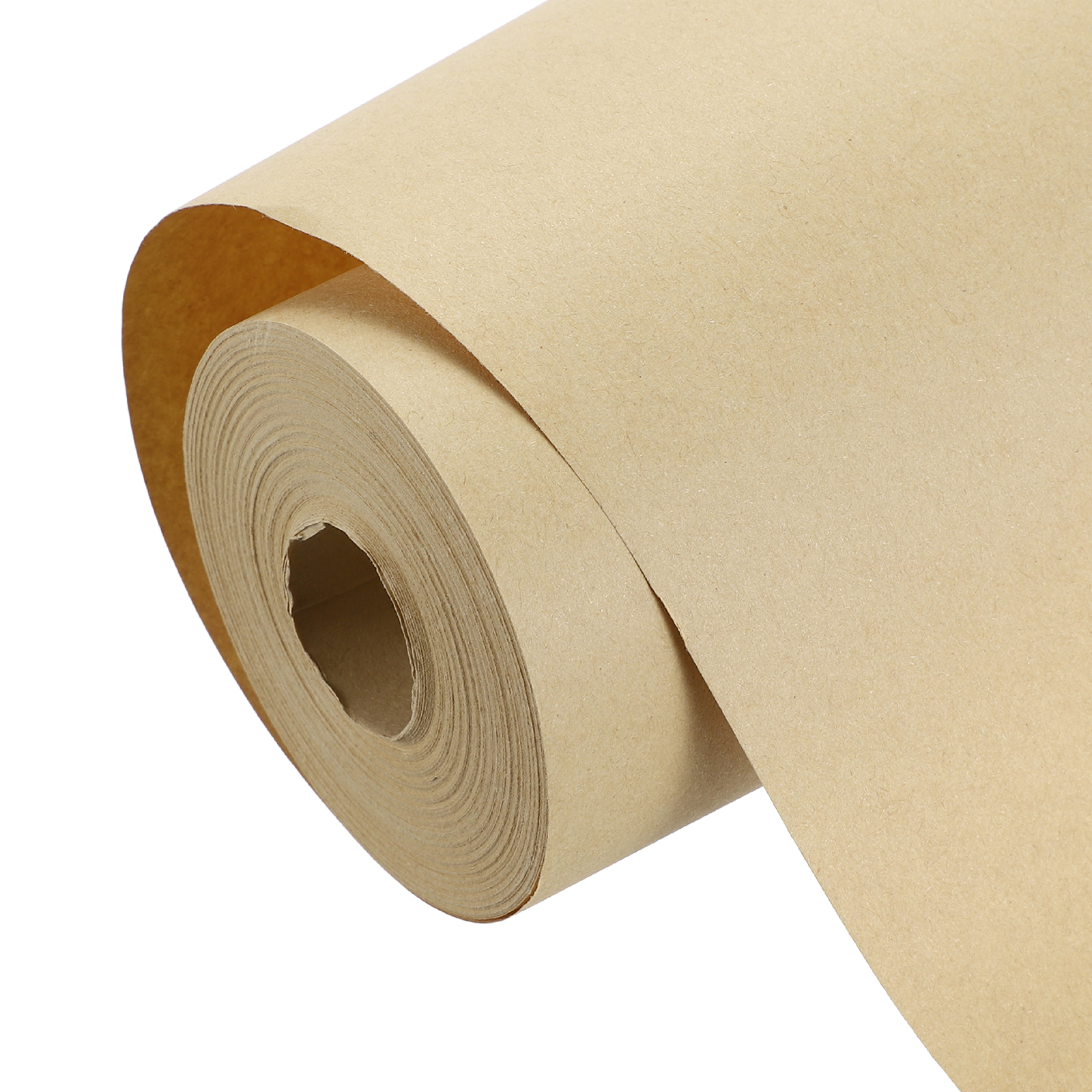 Uxcell Kraft Wrapping Paper, 11.8"x 1181"(98.42') Decorative Paper Kraft Craft Paper for Gift Wrapping Bouquet Flower Bulletin Board Art Painting Craft Packaging Shipping, White 582GSM