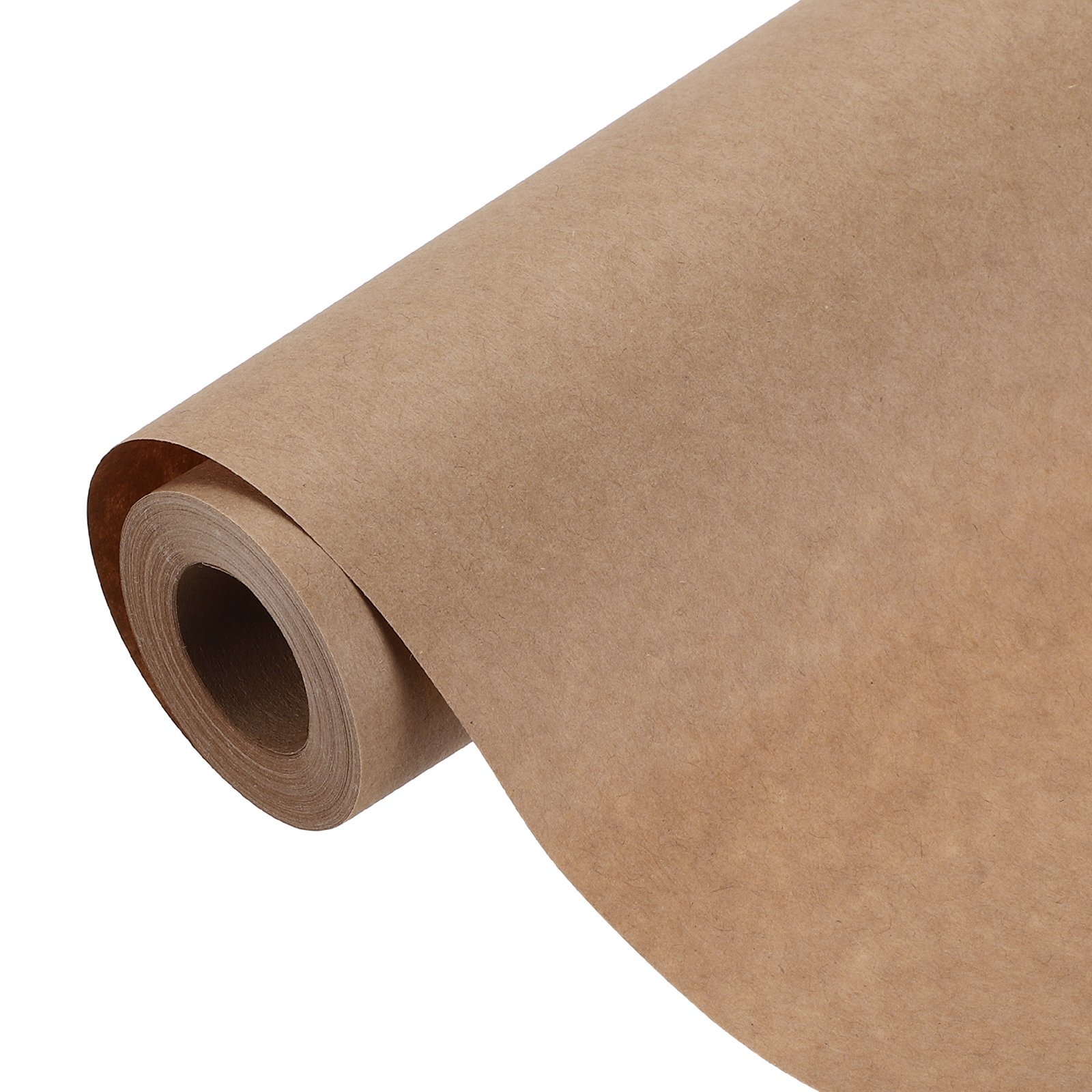 Uxcell Kraft Wrapping Paper, 15"x 393"(32.8') Decorative Paper Kraft Craft Paper for Gift Wrapping Bouquet Flower Bulletin Board Art Painting Craft Packaging Shipping, White 296GSM