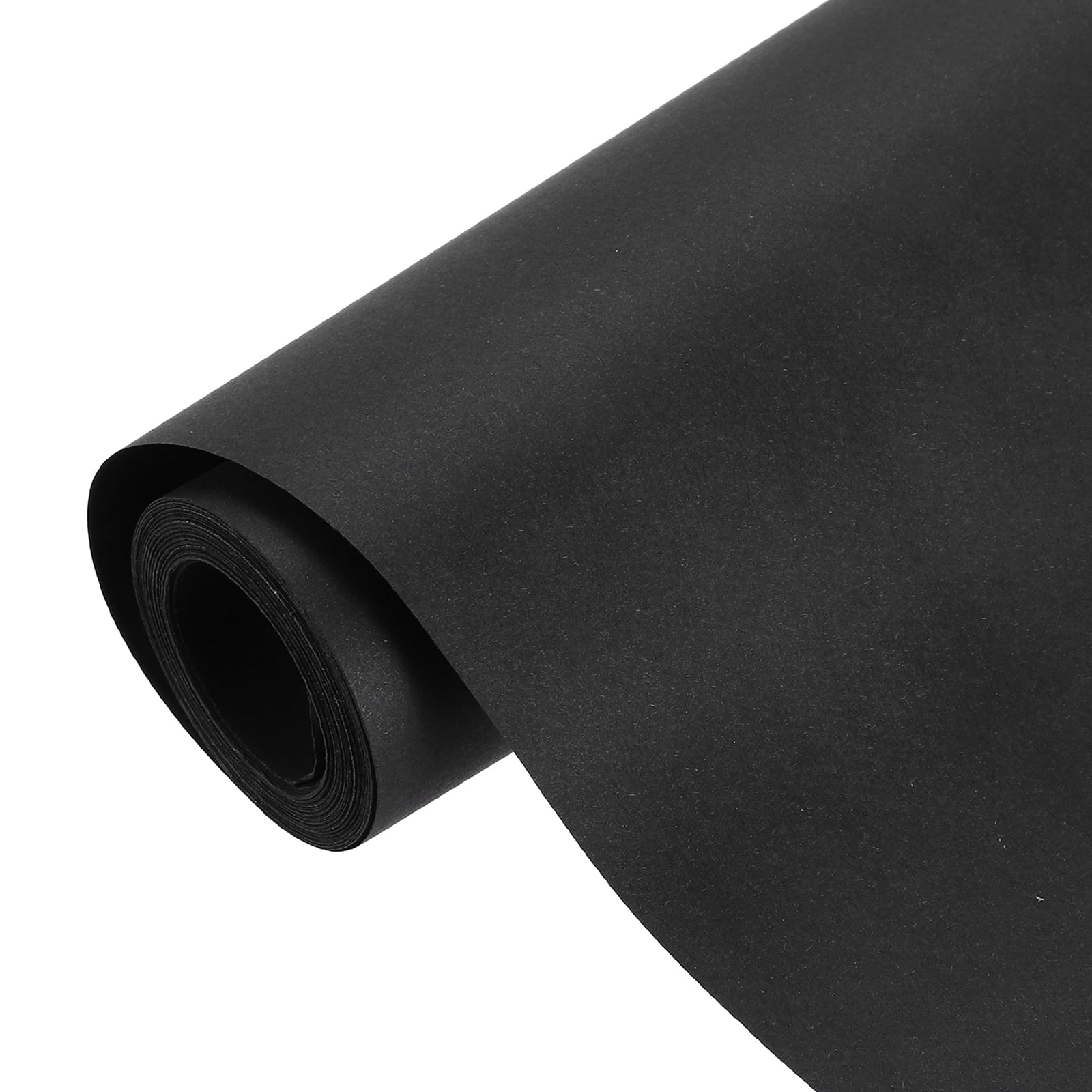 Uxcell Kraft Wrapping Paper, 393'' x 19.7'' Decorative Paper Kraft Craft Paper for Gift Wrapping Bouquet Flower Bulletin Board Art Painting Craft Packaging Shipping, Black