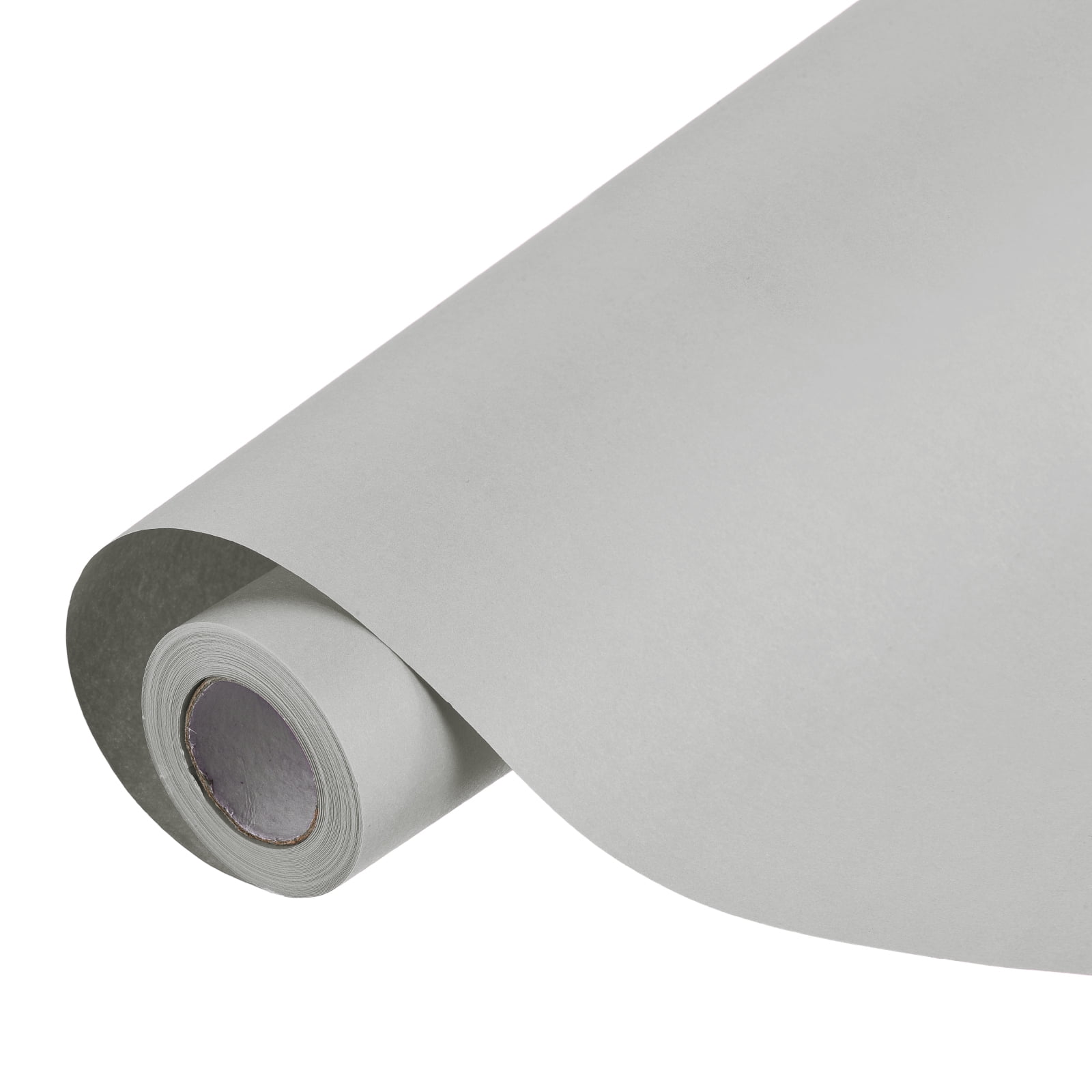 Uxcell Kraft Wrapping Paper Roll, 15" x 433"(36 ft) Decorative Paper for Gift Wrapping Bouquet Flower Bulletin Board Art Painting Craft Packaging Shipping, Gray 80GSM