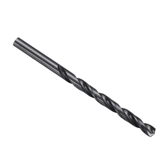 Uxcell L Drill Bit, Micro Number Small Bits 4341 High-Speed Steel 135 Nitride Black Finish for Soft Thin Metal Steel Wood Acrylic - 6 Pack