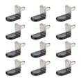 thumbnail image 1 of Uxcell L Shape w Hole Shelf Support Bracket Peg Steel Silver Tone 50Pcs, 1 of 4