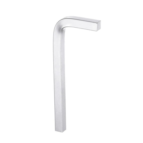Uxcell L-Shaped Square Head Wrench 7mm CrV Durable Square Keys with Precision for Home Repair, Silver