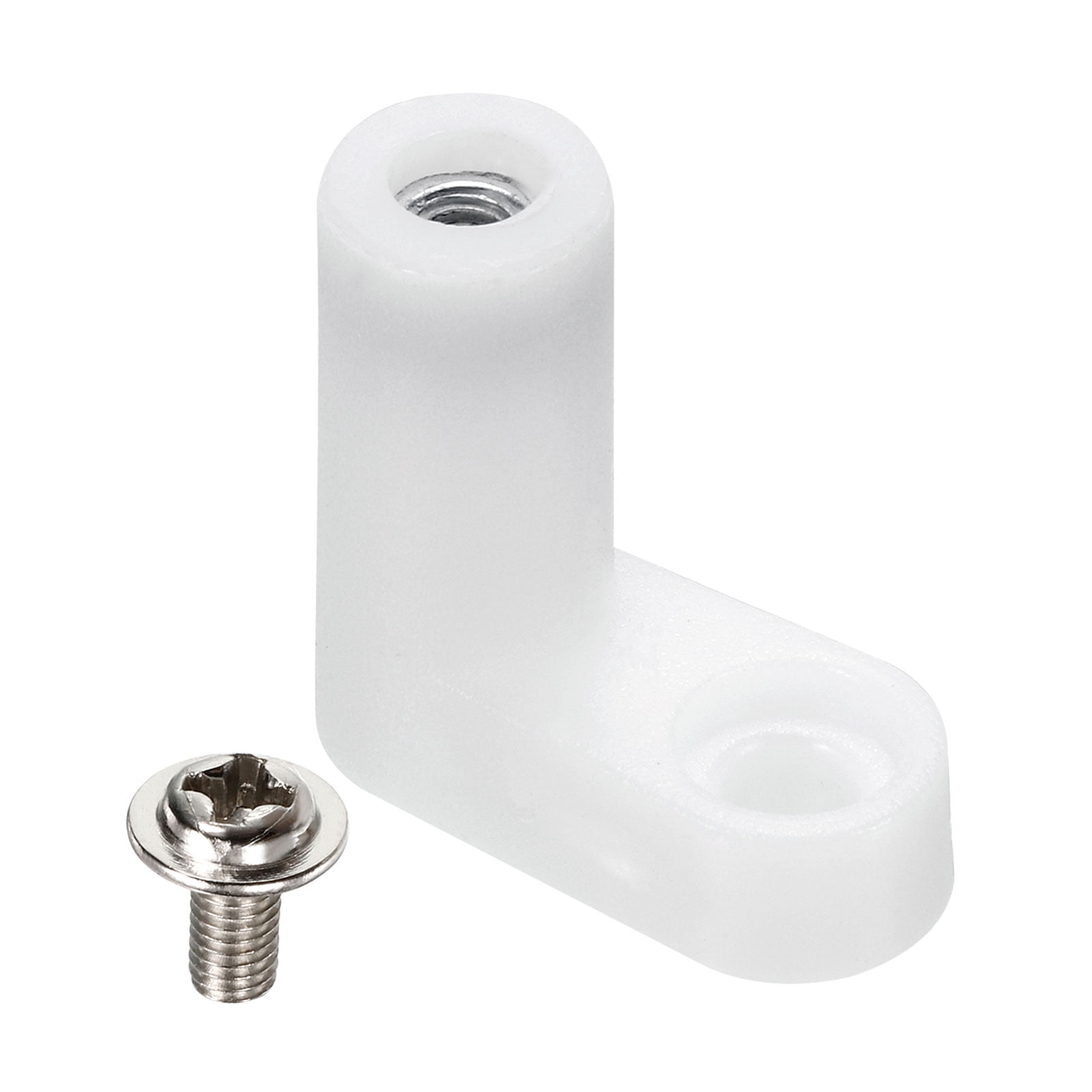 Uxcell L Type PCB Board Mounting Feet Insulated PCB Spacer Plastic