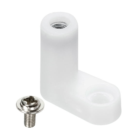 Uxcell Plastic L Type PCB Spacer PCB Insulated Board Motherboard Standoffs with Screws 60 Pack