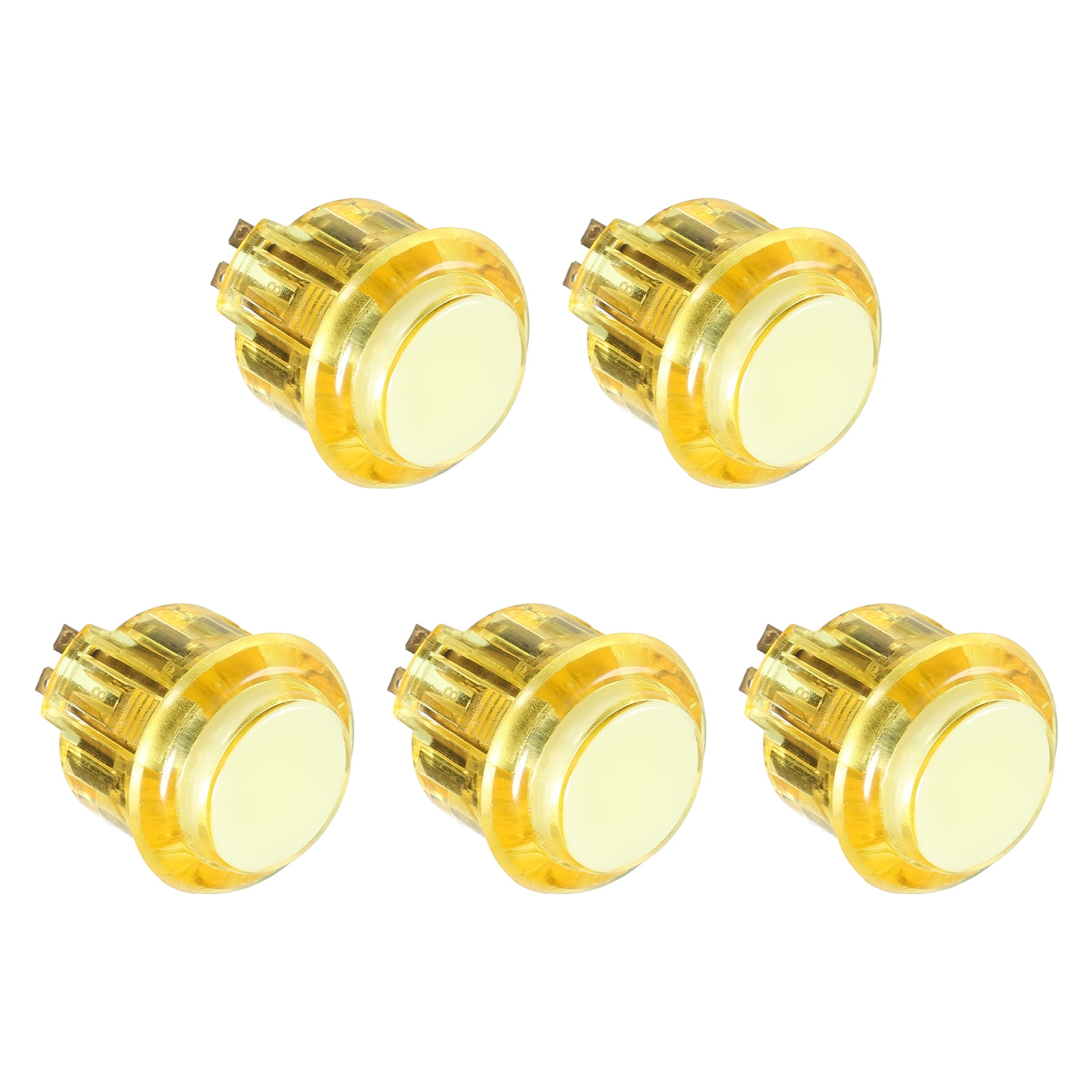 Uxcell LED Button Illuminated Push Button 12V 24mm with Micro Switch ...
