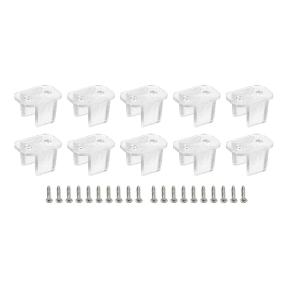 Uxcell LED Mounting Clips Fixing Clamps Holder Fit 6mm to 7mm Silicone ...