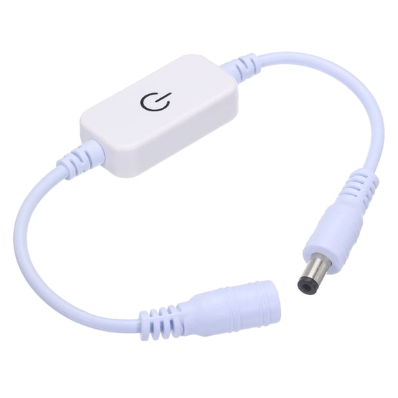 Uxcell LED Touch Dimmer Switch DC 524V Suitable for LED Light Cabinet White