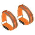 thumbnail image 1 of Uxcell LED Wristband, 2 Pack Light Up Bracelets LED Armbands, Orange, 1 of 6