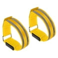 thumbnail image 1 of Uxcell LED Wristband, 2 Pack Light Up Bracelets LED Armbands, Yellow, 1 of 6