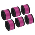 thumbnail image 1 of Uxcell LED Wristband, 6 Pack Light Up Bracelets LED Armbands Wrist Band, Pink, L, 1 of 6