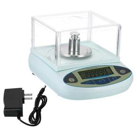Uxcell Lab Scale 300gx0.001g, High Precision Electronic Analytical Balance Sensitive with Windshield