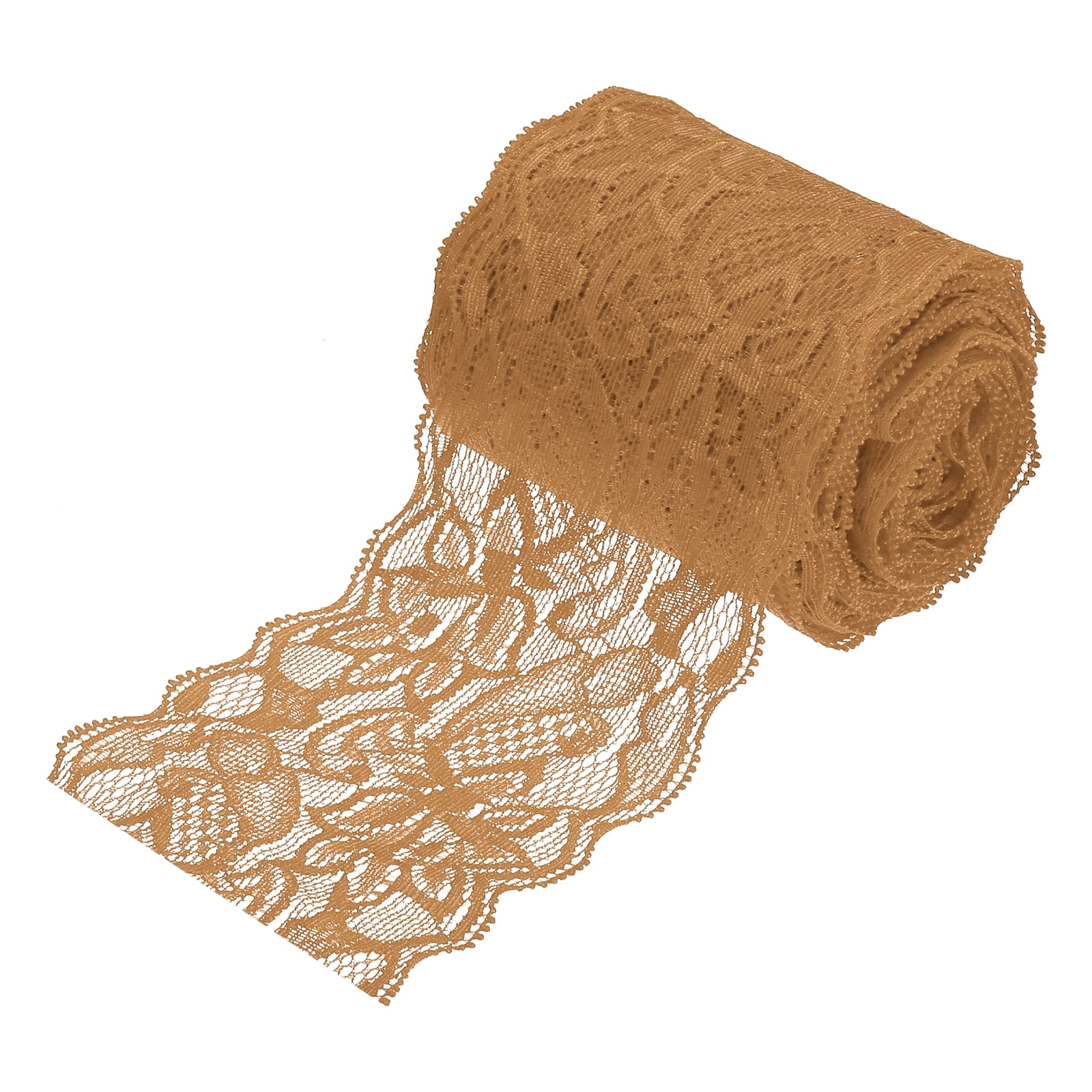 Uxcell Lace Ribbon Floral Pattern Lace Trim Ribbon for Sewing Making ...