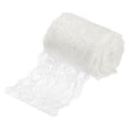 thumbnail image 1 of Uxcell Lace Ribbon Floral Pattern Lace Trim Ribbon for Sewing Making DIY Crafts Gift Wrapping Bouquets White, 1 of 6