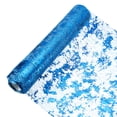 thumbnail image 1 of Uxcell Lake Blue Table Runner 11" x 360", Metallic Foil Thin Mesh, 1 of 5