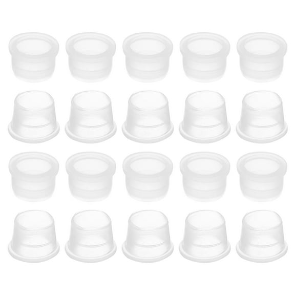 Uxcell Lamp Pipe Cord Protector, Plastic Tube Hole Washer Bushing for 1/8 IPS Pipe, Clear 150 Pack