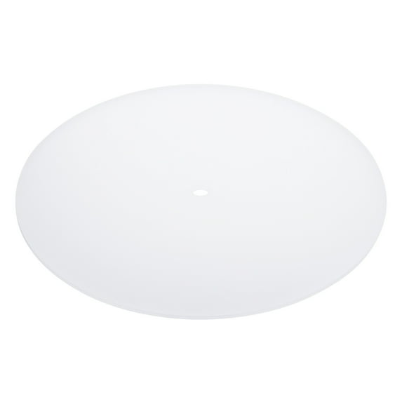 Uxcell Acrylic Lampshade Diffuser with Center Hole Round Diffuser for Drum Lampshades Light White 17.5 inch