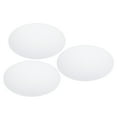 thumbnail image 1 of Uxcell Lampshade Diffuser 3 Pack 13.5" Diameter with 3/8" Center Hole Round Diffuser Fits 14-16" Openings, Frosted White, 1 of 6