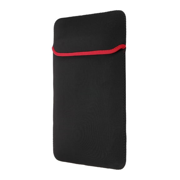 Uxcell Laptop Case Soft Computer Sleeve Carrying Bag Shockproof Laptop Protective Cover for 14" Notebook Red Black