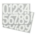 thumbnail image 2 of Uxcell Large Number Sticker 4", Waterproof Mailbox Number Labels Self Adhesive Vinyl Number Decal White 4 Sheet 2 of 10
