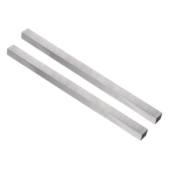 Uxcell Lathe Tool Bit Blanks 10mm x 12mm x 200mm Square HSS (High Speed Steel) Turning Tool Milling Blank 2 Pieces